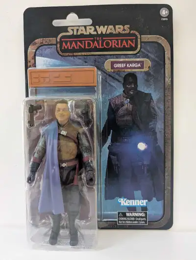 Star Wars The Black Series Greed Karga 6 inch action figure. From Star Wars The Mandalorian series....