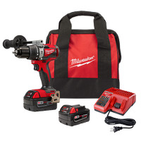 Brand New Milwaukee M18 Brushless 1/2" Compact Hammer Drill kit