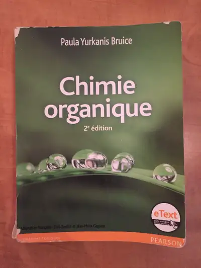 Livre Chimie organique 2e édition, View more