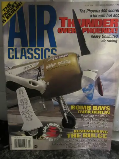 AIR CLASSICS COLLECTOR  BOOK - THUNDER over PHOENIX, View more