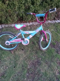 Child’s bike.  Kid’s bicycle.