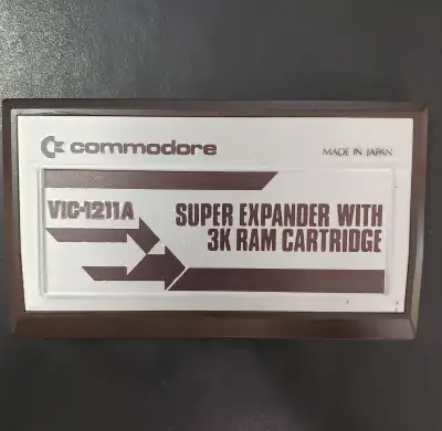 VIC 20 Super Expander with 3K Ram Cartridge., View more