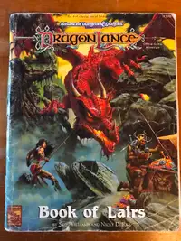DRAGONLANCE  BOOK OF LAIRS - ADD MODULE 9396