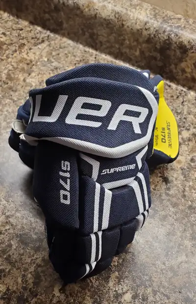 New 8"  Youth BAUER  SUPREME Hockey Gloves  $55, View more