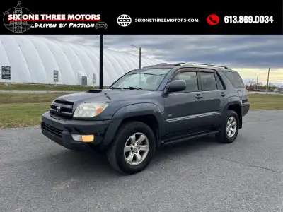 4 RUNNER ! REAL 4X4! FRAME IS SOLID!! FULLY CAPABLE SUV! - KEYLESS ENTRY, SUNROOF! SLIDING REAR GLAS...