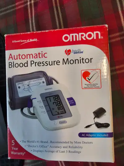 be:Omron HEM-711 Blood Pressure Monitor, Full Set,  Barely used, View more