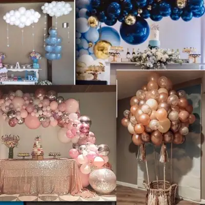 Balloons decoration, View more