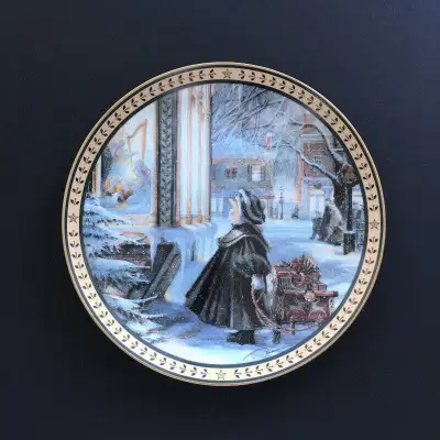Christmas with Trisha Romance Star of Wonder Collector Plate, View more