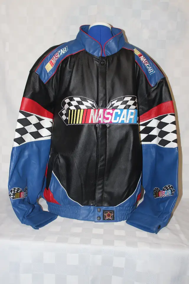 Awesome Chase Authentics NASCAR Racing Leather Jacket in Men's in Calgary - Image 2