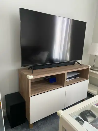 TV stand with storage , View more