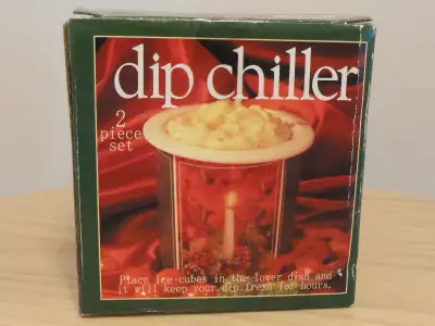 DIP CHILLER - NEW GOURMET CHRISTMAS IN THE VILLAGE DIP CHILLER, View more