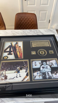 Bobby Orr, Alexander Ovechkin and The Original Six signed 