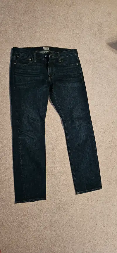 J Crew 484 slim dark wash jeans, View more