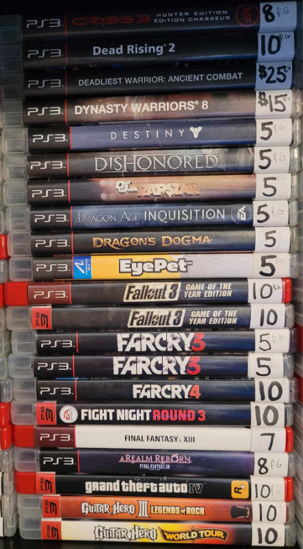 PS3 Games in Sony Playstation 3 in Moncton - Image 3