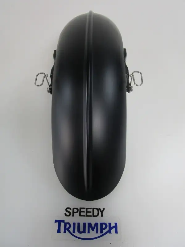 TRIUMPH BONNEVILLE BOBBER BLACK FRONT MUDGUARD MATT JET BLACK T2 in Motorcycle Parts & Accessories in Markham / York Region - Image 7