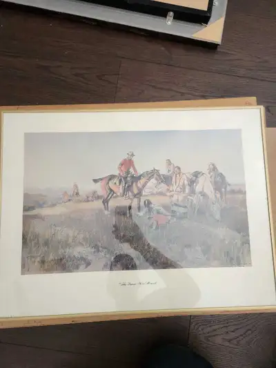 The Queens War Hounds by Charles M Russell Giclee Art Print, View more
