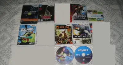 NINTENDO WII AND WII U GAMES, View more