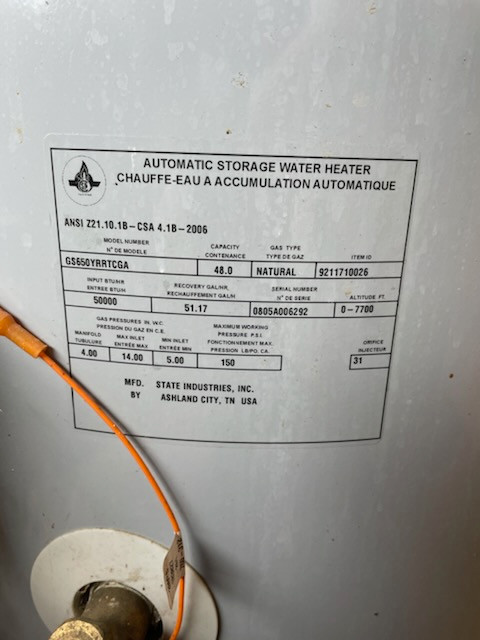 Large Hot Water Heater in Plumbing, Sinks, Toilets & Showers in Red Deer - Image 3