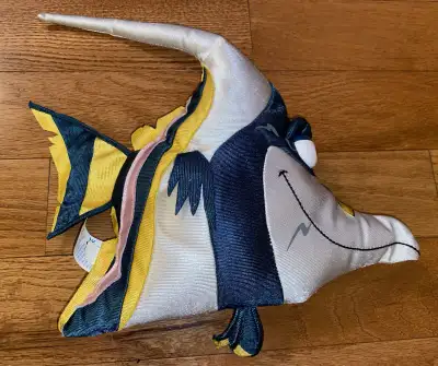 Disney Pixar Finding Nemo Gill Plush Stuffed Animal 10" Rare, View more