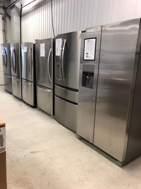 Looking for used appliances with WARRANTY? in Refrigerators in Medicine Hat