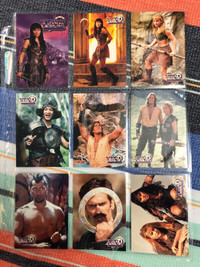 Xena Warrior Princess Collectible Trading Cards by Topps