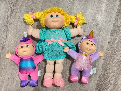 cabbage patch dolls must take all $15 , View more