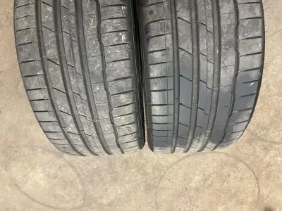 235/35/R19 Hankook summer tires, a set of two (2 ONLY) . Tread is about 75% left. No patches. $290 f...