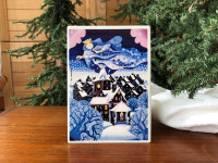 Villeroy & Boch Porcelain Vilbo Christmas Card Silent Night