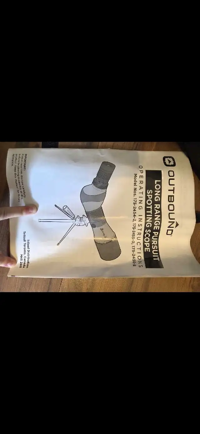 Outbound long range spotting scope558827421052456964