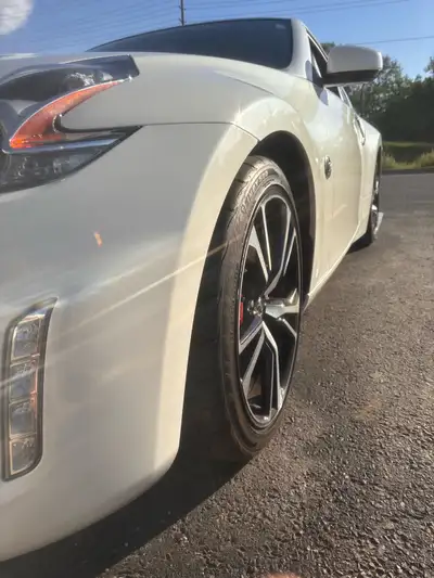 Clean 2019 Nissan 370z Z1 Aluminum under shroud (splash guard) Full Exhaust system ( not loud and ob...
