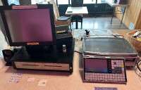 cash register, scale, POS software, Label printing scale