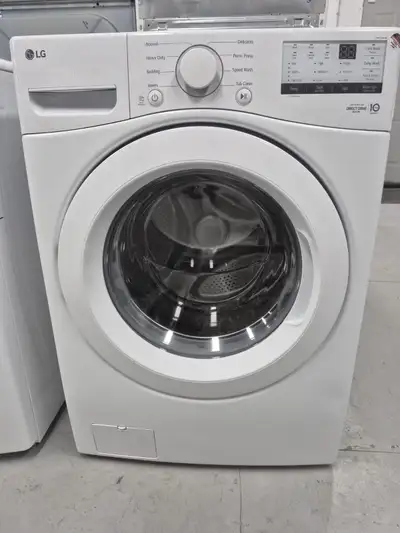 Open Box LG 5.2 Cu.Ft Front-Load Washer, View more