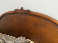 Antique Mahogany Double Bed