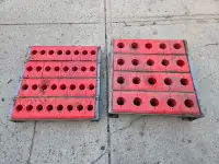 Cat 40 and 50 Tool Trays