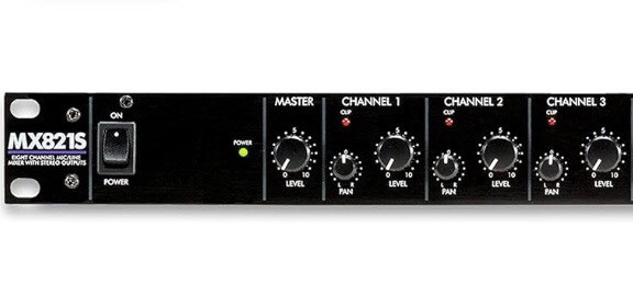 ART MX821S Eight Channel Mic/Line Mixer with Stereo Outputs in Pro Audio & Recording Equipment in St. Catharines - Image 2