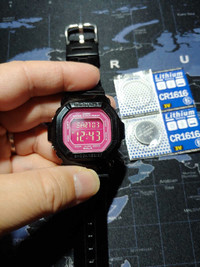 Casio Baby-G Multiple Time Zones Water Resistant Watch