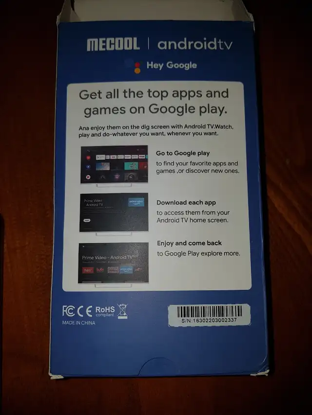 Mecool KD2 Android tv with Chromecast  in Video & TV Accessories in Bridgewater - Image 3