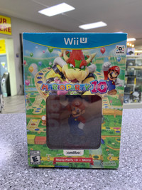 Wii U Mario Party 10 with Mario Amiibo 