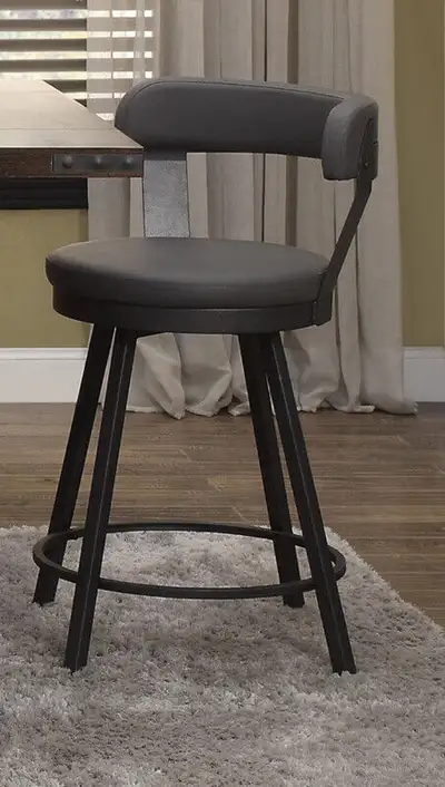 If your looking for a very comfortable counter height stool, you should check this out. Grey hammer...