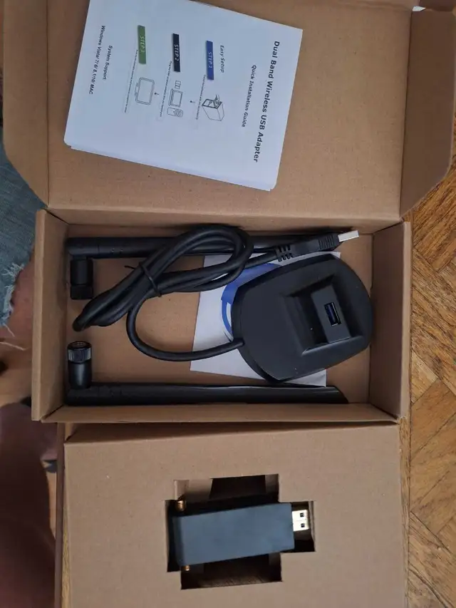 AC1900 Dual Antenna USB Adapter in Networking in Cambridge - Image 4