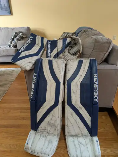 Goalie Equipment - Skates, Pants, Knee Guards, Pads, Gloves, View more