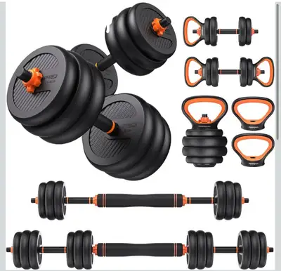 Dumbbell Set - Legacy SE New condition. 4 x 7 lbs 4 x 6.5 lbs 4 x 5 lbs 4 x 3.5 lbs 【90 lbs Dumbbell...