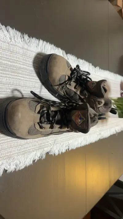 WORKLOAD Steel Toe Work Boots – Tan / Brown – W 8, View more