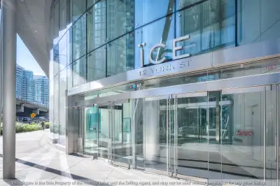 Stylish fully furnished studio suite in the iconic ICE Condominiums, located in the heart of downtow...