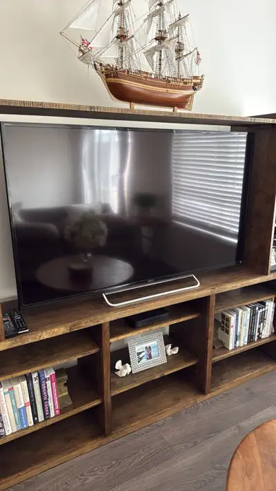 Sony Bravia 65” + Wooden Entertainment Unit, View more