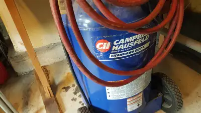 20 gallon air compressor and tools, View more