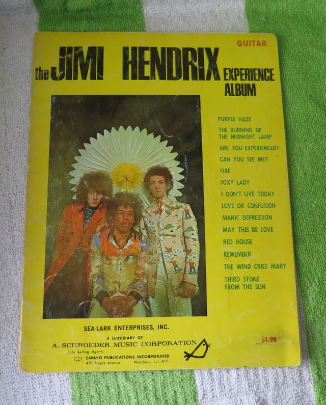 the JImi Hendrix Experience Album VINTAGE PVG 1968 dans Autre  à Ville de Montréal