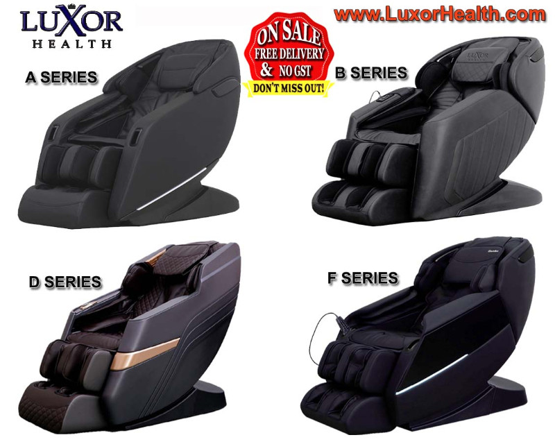 / LUXOR HEALTH 2023 SLTRK 3D Massage Chairs, REVERSING MASSAGER