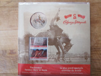 2012 Canada 25 Cents Coin & Stamp Set - Anniv Calgary Stampede