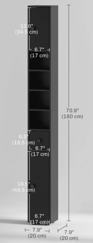 Tall Bathroom Cabinet, View more